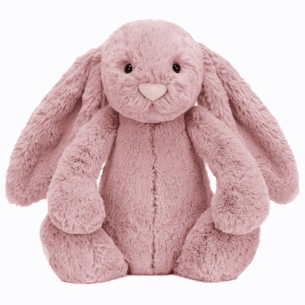 Jellycat Bashful Tulip PINK Bunny Medium 12.2x4.7x3.5" BNWT Authentic